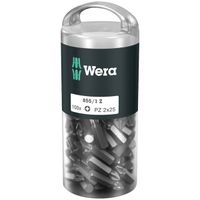 BIT, GROT KRZYŻOWY PZ2 X 25 MM, 100 SZTUK 855/1 Z 05072444001 WERA