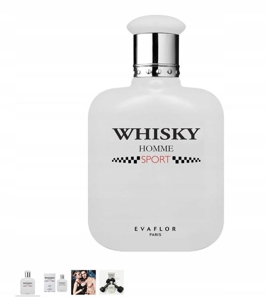 WHISKY EDT MEN HOMME SPORT 100ML zdjęcie 1