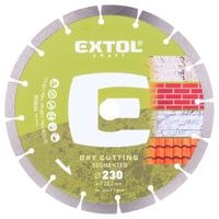 Tarcza Diamentowa 230 mm Segment Do cięcia Betonu Granitu Cegły Dachówki