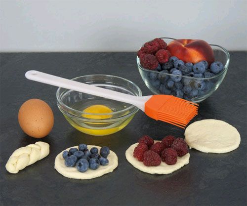 Pędzelek silikonowy kuchenny do ciast pędzel do mięs na Arena.pl