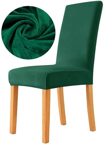 POKROWIEC NA KRZESŁO WELUR PREMIUM AKSAMIT ELASTYCZNY ZIELONY na Arena.pl
