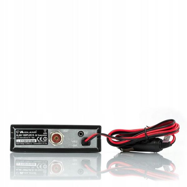 RADIO CB MIDLAND ALAN 100 PLUS B 40CH AM/FM EMG zdjęcie 4