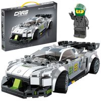 Klocki konstrukcyjne zestaw klocków do układania auto puzzle 3d samochód