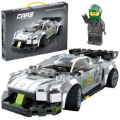 Klocki konstrukcyjne zestaw klocków do układania auto puzzle 3d samochód