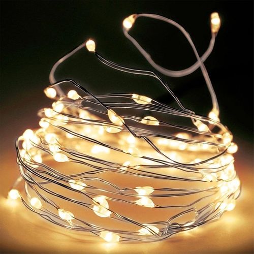 Lampki Druciki Świąteczne Dekoracyjne Ozdobne na Baterie Choinkowe 395 cm na Arena.pl