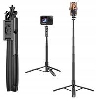 KIJEK DO SELFIE ZE STATYWEM Q05 158 CM I SAMOWYZWALACZEM BLUETOOTH