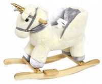 Bujak na biegunach AdamToys - fotelik w kształcie konika