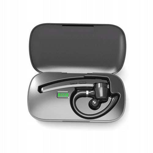 SŁUCHAWKA BLUETOOTH 5.2 QCC3020 BEZPRZEWODOWY ZESTAW SŁUCHAWKOWY 15H ROZMÓW na Arena.pl