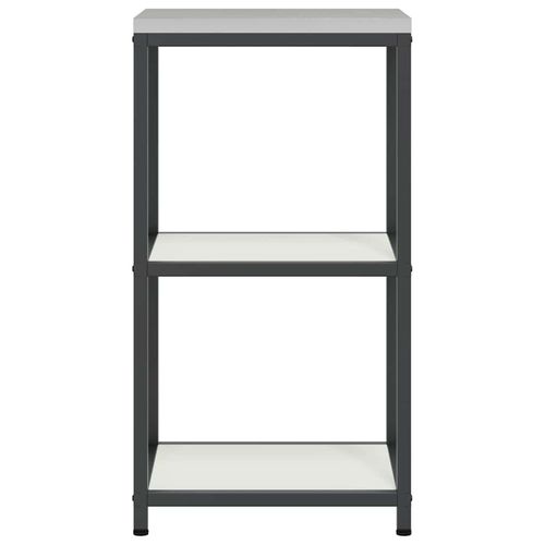 Półka do przechowywania w kuchni z półką Biały Stal na Arena.pl