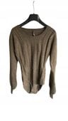 CALLIOPE BRĄZOWY SWETER BODY ROZMIAR L