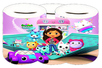 Skarbonka Ceramiczna Koci Domek Gabi