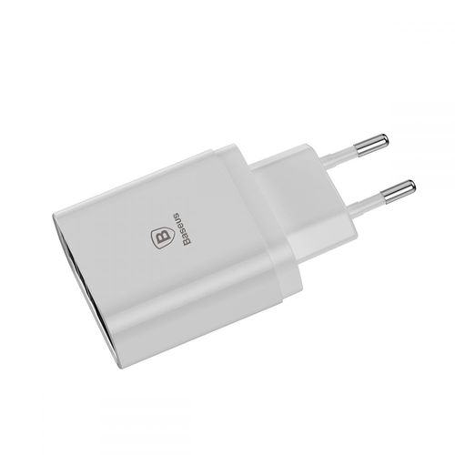 BASEUS MIRROR LED 3-PORT NETWORK CHARGER WHITE na Arena.pl