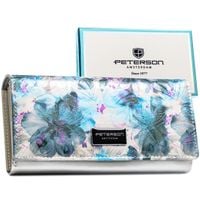 portfel damski skóra+pu ptn px27-1-npk-4672 blue