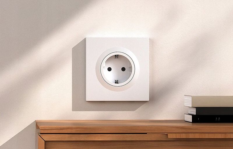 Sonoff WS01STPF-E Gniazdko Ścienne Typ F Schuko 16A 4000W PC Białe zdjęcie 10