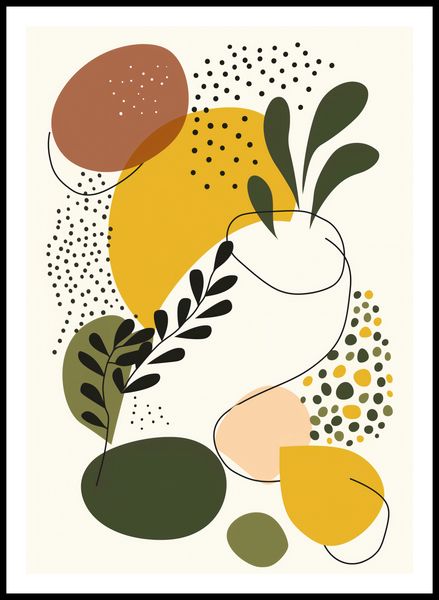 Plakat 59,4x84,1cm Botaniczne Impresje zdjęcie 3
