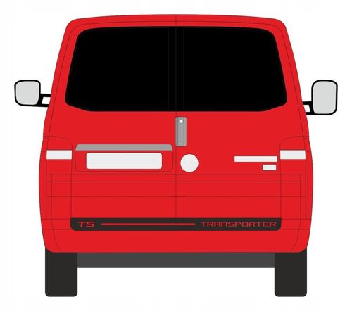 Naklejki do VW T5 Transporter Pasy Na Bok i Tył Samochodu na Arena.pl