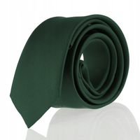 Krawat Klasyczny Męski Śledź Elegancki Mat Polski