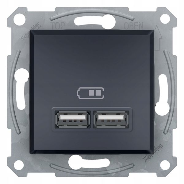 SCHNEIDER Asfora Ładowarka USB 2.1A bez ramki zdjęcie 1