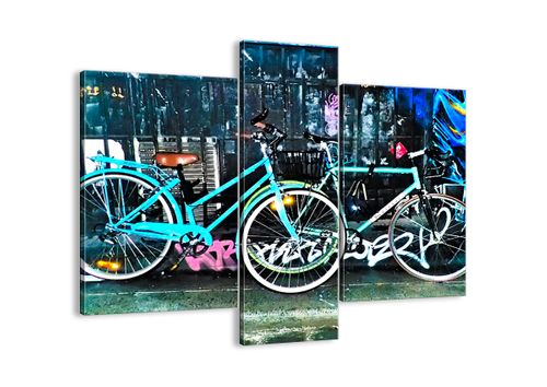 Obraz Na Płótnie - Rower Ulica - 95X80 Cm - Cb95X80-2949 na Arena.pl