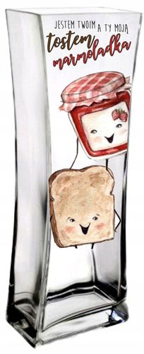 Elegancki wazon nadruk Walentynki Dzień Kobiet na Arena.pl