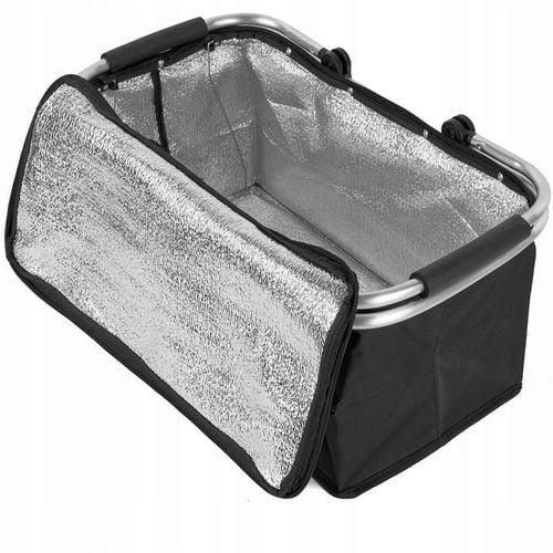 Kosz piknikowy koszyk termiczny składany na piknik zakupy prezent ZAGATTO na Arena.pl