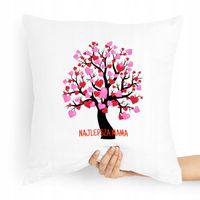 Poduszka Dla Mamy Dzień Mamy Najlepsza Mama Z Nadrukiem Ze Zdjęciem