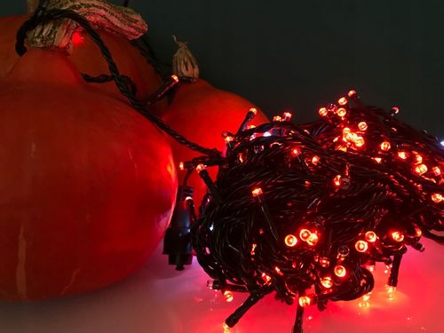 Lampki Świąteczne LED 1000 Czerwone Flash 72m IP44 Wodoodporne Zewnętrzne na Arena.pl