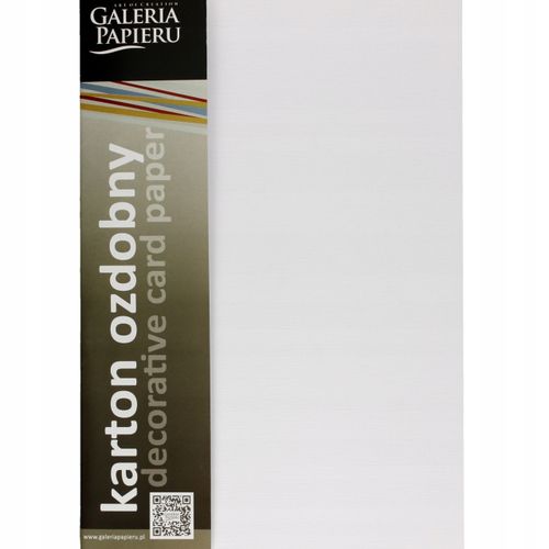 karton ozdobny batyst biały 180g (20) 1205 na Arena.pl