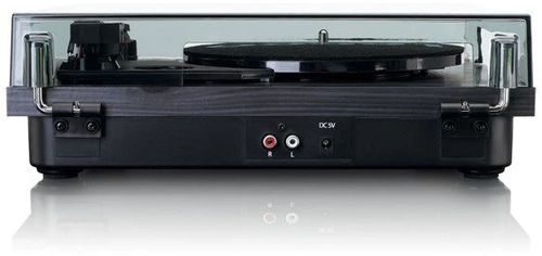 GRAMOFON LENCO LS-10 CZARNY SZARY VINYL RETRO TURNTABLE na Arena.pl