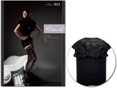 Pończochy samonośne 40 den z koronką Fiore Black 3
