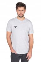 T-shirt męski szary Sajmon Rozmiar - M