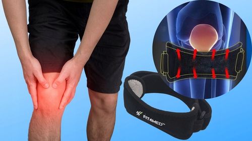 ORTEZA OPASKA PODRZEPKOWA STABILIZATOR RZEPKI GEL WKŁADKA NA URAZ WYGODNA na Arena.pl