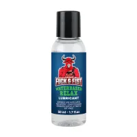 fuck & fist waterbased relax - żel intymny nawilżający z mentolem 50 ml