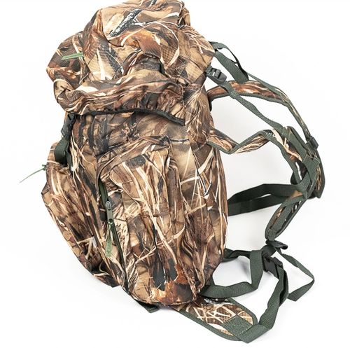 Duży plecak myśliwski Grzępa wzór leśny real tree, trzciny Bistana na Arena.pl