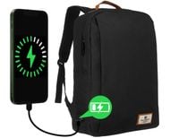 pojemny plecak sportowy z portem ładującym — peterson