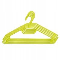 WIESZAK NA UBRANIA OBROTOWY PLASTIK 5SZT KOLORY