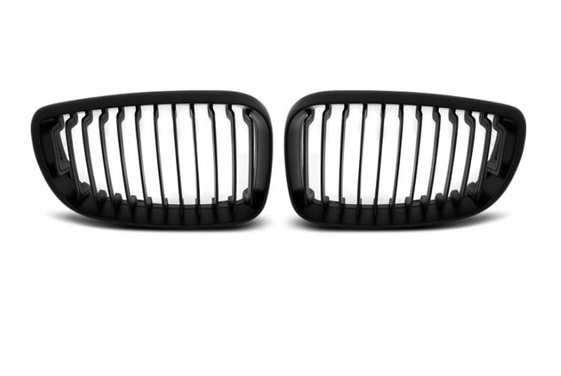GRILL NERKI BMW E87/E81 07-11 MATT BLACK zdjęcie 1
