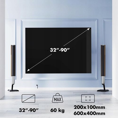 Extra Mocny Obrotowy Uchwyt do Telewizora Wieszak TV 32-90 cali Uniwersalny na Arena.pl