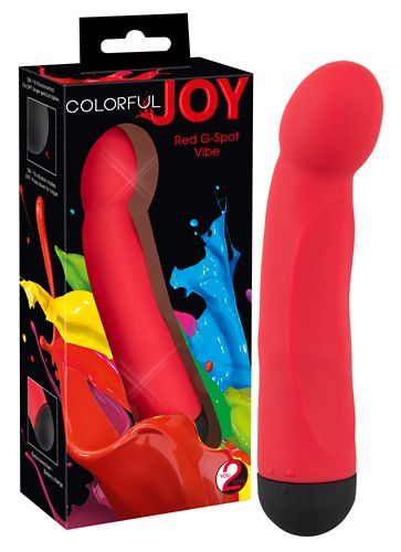 Wibrator Colorful Joy Ripple czerwony na Arena.pl