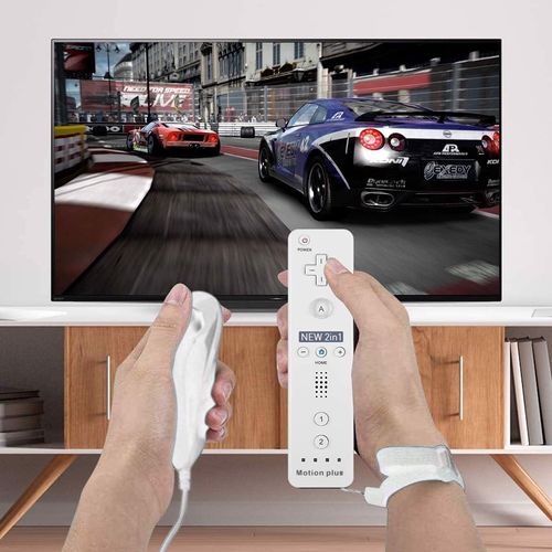 Pilot kontroler Nintendo Wii Motion Plus Biały na Arena.pl