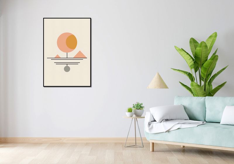 Plakat 68x98cm Geometryczna Utopia zdjęcie 4