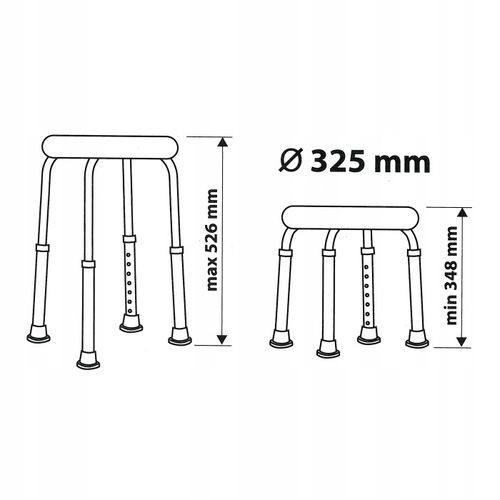 Taboret PRO 07705 Bisk na Arena.pl