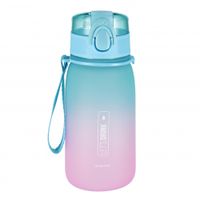 BIDON 400ML OMBRE BLUE-PINK STK 3818
