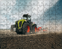 Puzzle Traktor Ciągnik