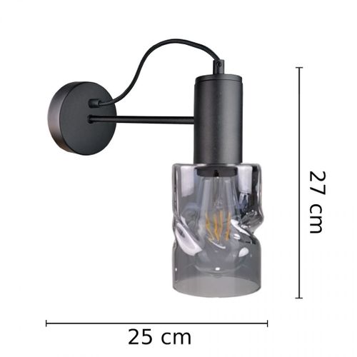 Kinkiet 1xE27 INGER BLACK na Arena.pl