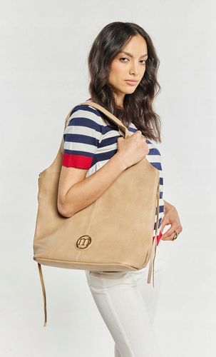 Monnari Torebka Shopper Model 2w1 Listonoszka Kolekcja Premium Czarna na Arena.pl