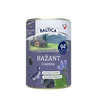 BALTICA SR Karma mokra Bażant z sarniną 400g