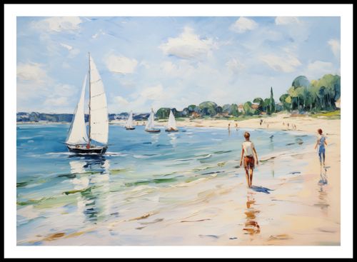Plakat 84x59,5cm Życie na Brzegu na Arena.pl