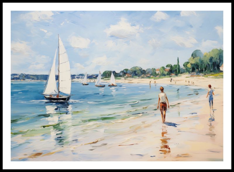 Plakat 84x59,5cm Życie na Brzegu zdjęcie 3