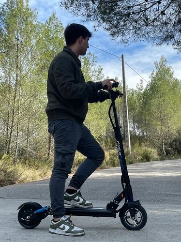 Hulajnoga elektryczna skate flash echo 350w zasięg do 40km mocna bateria na Arena.pl